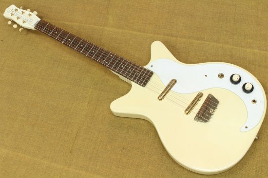 Danelectro 59DC 50th Anniversary White W / Gold Hardware