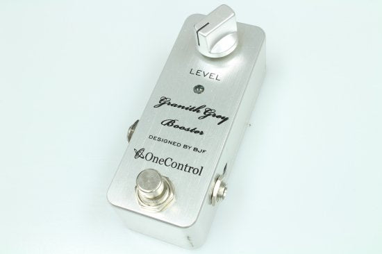 One Control Granith Grey Booster – Bass Shop Geek IN Box