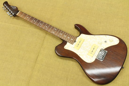 High-end guitar that contains many Crews's original elements