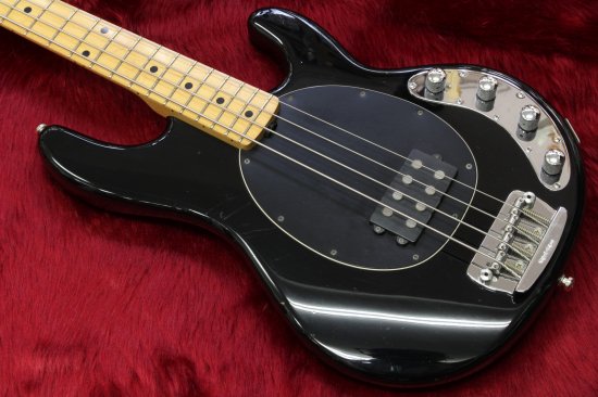 ベース Music Man StingRay EX BLK Musicman Stingray EX BLK 4.02kg – Bass Shop Geek IN Box