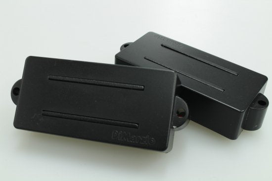 Micro DiMarzio Split P Noir - Pour Guitare Basse - Aimant Céramique - 4 Conducteurs