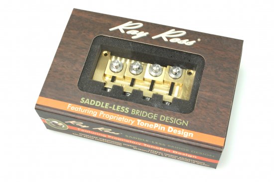[NEW] RAY ROSS BASS BRIDGE 4ST Brass