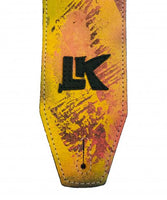 LK STRAPS SPRAY PAINT PINK YELLOW BROWN