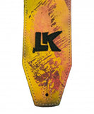 LK STRAPS SPRAY PAINT PINK YELLOW BROWN