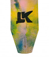 LK Straps Spray Paint Blue Yellow Pink