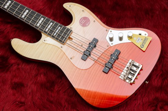 New] Bacchus WL4-FM Custom III Red GRD MH – Bass Shop Geek