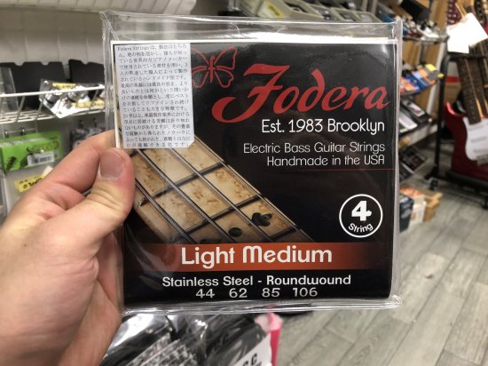 Fodera Strings 4st. Stainless Light Medium 44-106