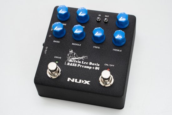 NUX Melvin Lee Davis Bass Preamp + DI Pedal | Sweetwater