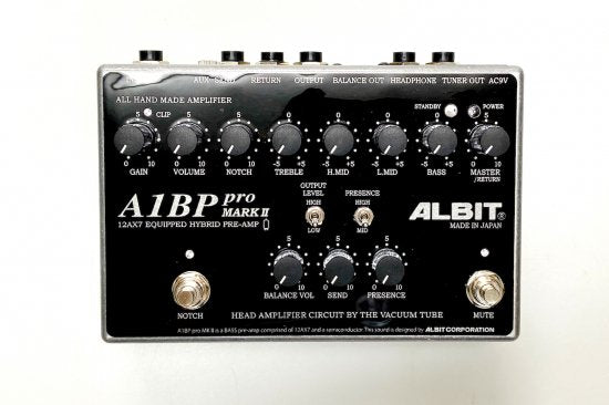 new] ALBIT A1BP pro MARK II ベース用プリアンプ/DI [yokohama store