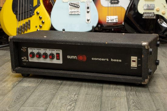 sunn concert bass ベース用アンプ USED] SUNN CONCERT BASS – Bass Shop Geek IN Box