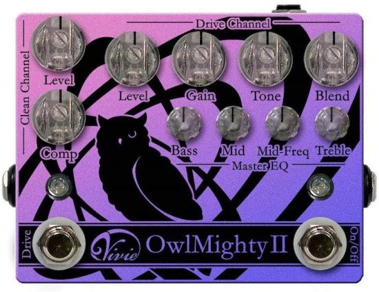 NEW] VIVIE OWLMIGHTY II BASS PREAMP [Free Shipping] – Bass Shop