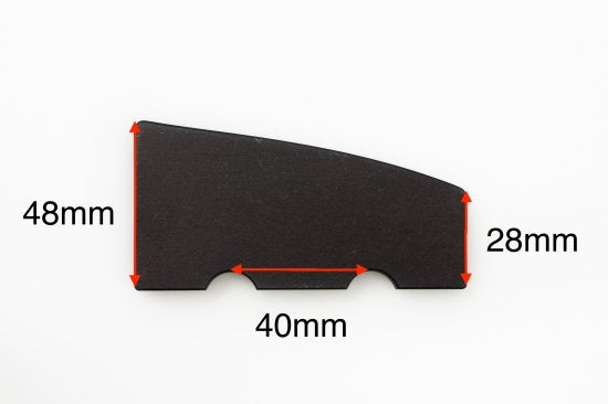 [new] GIB Basic / Finger Lamp for 70's JB Flat Charcoal Rear 70NFCR [yokohama store]