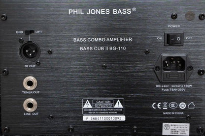 [New] Phil Jones Bass / Bass Cub 2 BLACK [Yokohama Store]