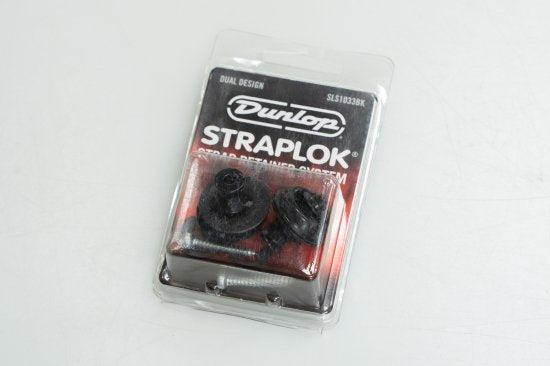 [NEW] Jim Dunlop / SLS1033BK Black Straplok Dual Design [Yokohama Store]