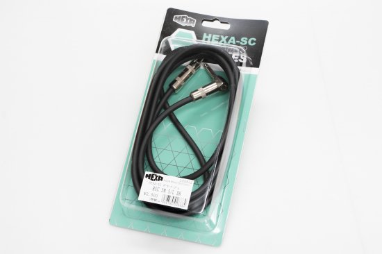 [NEW] HEXA / HSC 3M S / L BK Guitar Cable [Yokohama Store]