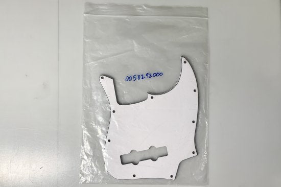 [New] Fender / PickGuard, Mexico Jazz Bass, White, 3-Ply 58292000 [Yokohama Store]