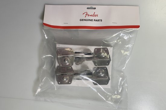 [New] Fender / Bass Tuners, Vintage Style Nickel, Set of 4 78834049 [Yokohama Store]