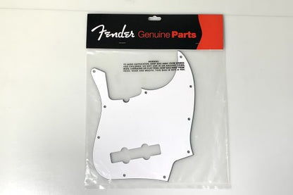 [NEW] Fender / PickGuard, Standard Jazz Bass, White, 3-Ply 991335000 [Yokohama Store]