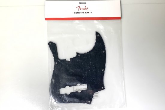[New] Fender / PickGuard, Standard Jazz Bass, Black, 3-Ply 991351000 [Yokohama Store]