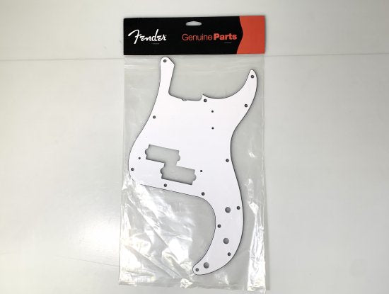 [NEW] Fender / PickGuard, '62 Precision Bass, White, Three Ply 991361000 [Yokohama Store]