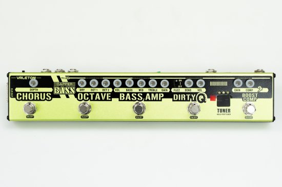 Multi-effects pedal for practical BASS