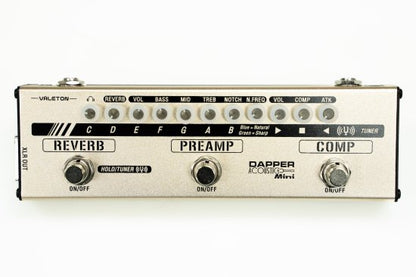 Multi-effects pedal for practical acoustic instruments