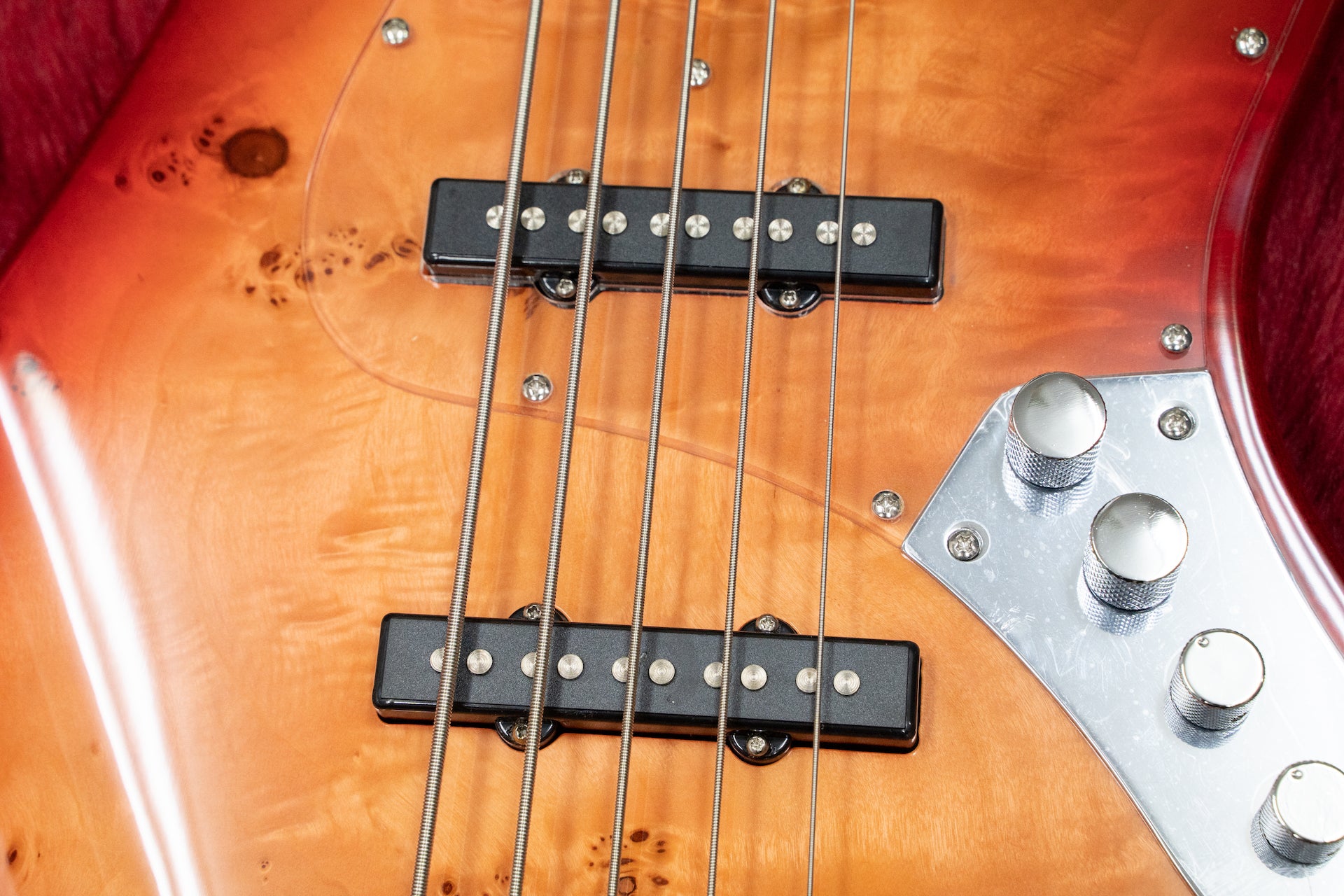 new] Bacchus WJB5-BP ACT RD-B [Hyogo store] – Bass Shop Geek IN Box