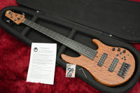[Outlet] Swan Custom Bass / Alpha Special 5-String Bubinga Top Fretless #AL2201152 4.38kg [Yokohama Store]