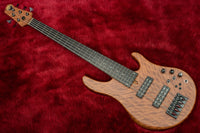 [Outlet] Swan Custom Bass / Alpha Special 5-String Bubinga Top Fretless #AL2201152 4.38kg [Yokohama Store]