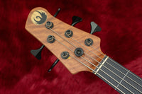 [Outlet] Swan Custom Bass / Alpha Special 5-String Bubinga Top Fretless #AL2201152 4.38kg [Yokohama Store]