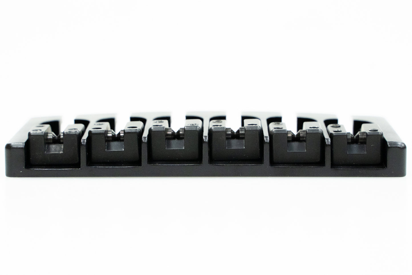 [new] HIPSHOT / Bass Bridge A style Black 18mm 6 Strings Aluminum [yokohama store]