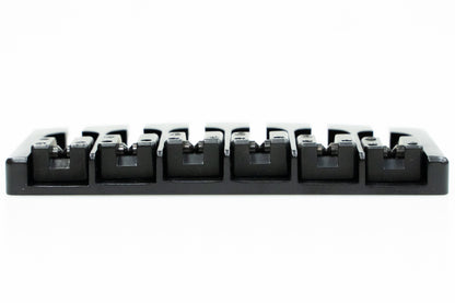 [new] HIPSHOT / Bass Bridge A style Black 18mm 6 Strings Aluminum [yokohama store]
