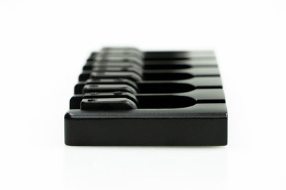 [new] HIPSHOT / Bass Bridge A style Black 18mm 6 Strings Aluminum [yokohama store]