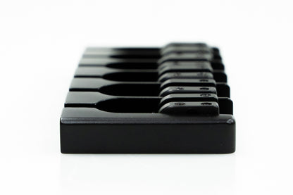 [new] HIPSHOT / Bass Bridge A style Black 18mm 6 Strings Aluminum [yokohama store]