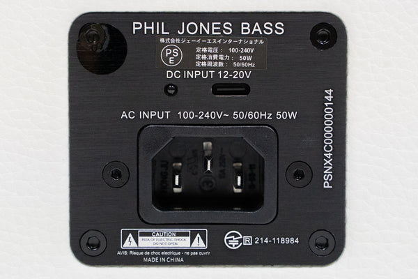 new] Phil Jones Bass PJB / NANOBASS X4C white [yokohama store 