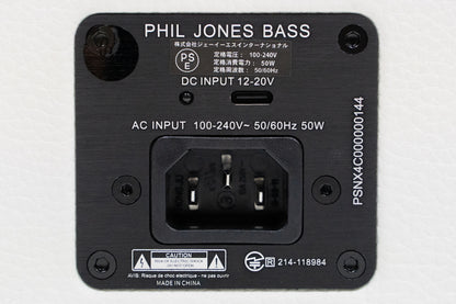 [new] Phil Jones Bass PJB / NANOBASS X4C black [yokohama store]