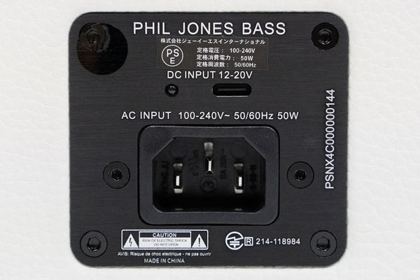 new] Phil Jones Bass PJB / NANOBASS X4C black [yokohama store