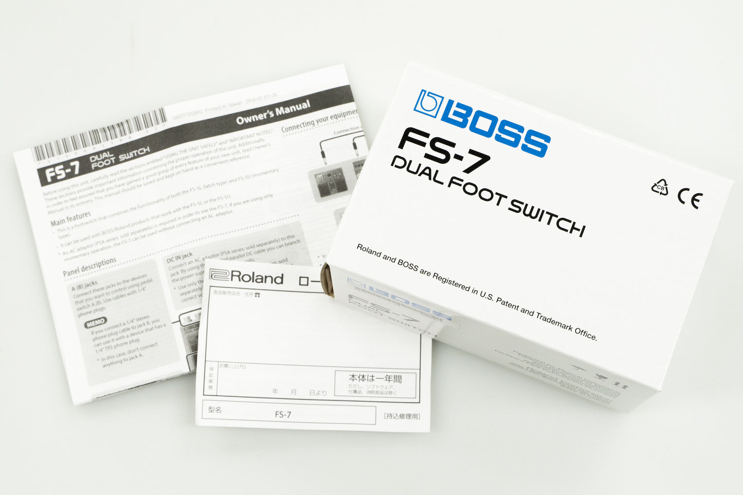 [used] BOSS / FS-7 Dual Footswitch [yokohama store]