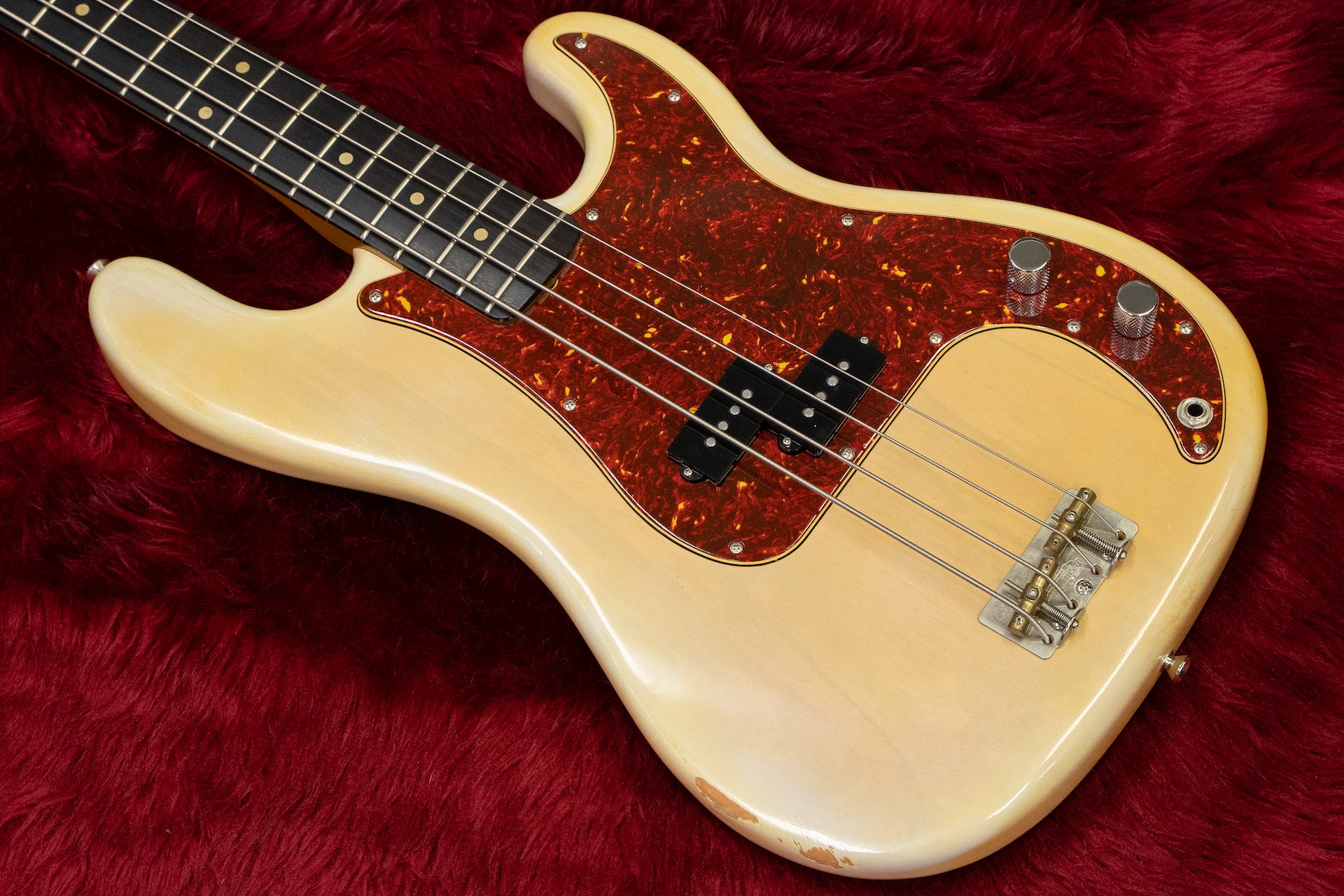 ベース g7 Special g7-PB/Light Relic used] G7 Guitars / G7 Special PB Relic 1P Light Ash Ebony 4.18kg