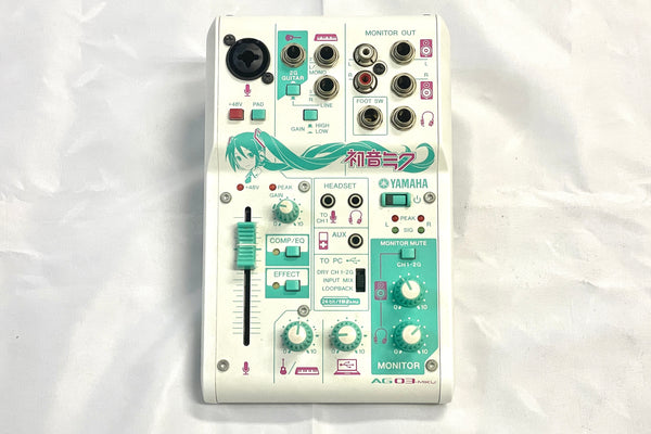 used] YAMAHA / AG03-MIKU EDITION 初音ミク限定モデル [Hyogo store