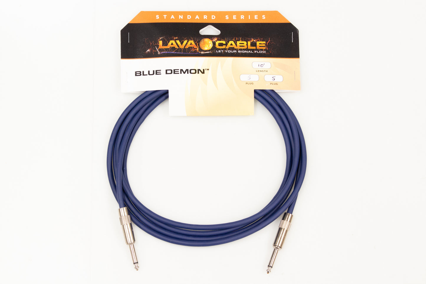 [new] LAVA CABLE / 10FT(3m) BLUE DEMON CABLE S-S [yokohama store]