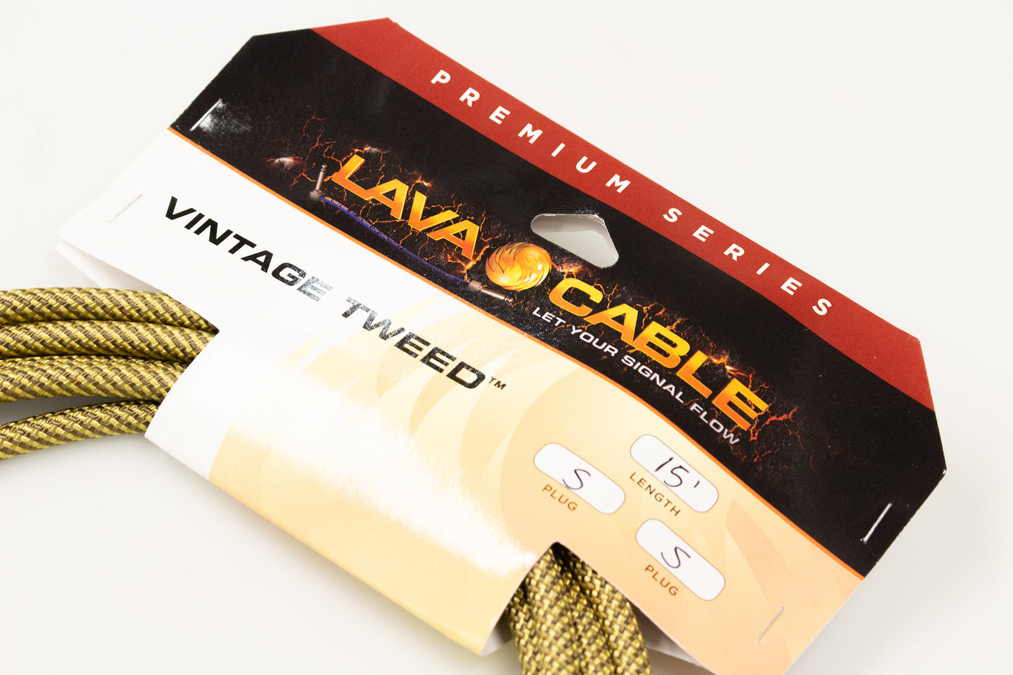 [new] LAVA CABLE / 15FT(4.5m) LAVA VINTAGE CABLE S-S [yokohama store]