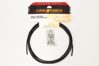 [new] LAVA CABLE / SOLDER-FREE KIT R/A PISTON PLUGS (10) 10FT BLACK CABLE [yokohama store]