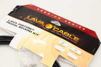 [new] LAVA CABLE / SOLDER-FREE KIT R/A PISTON PLUGS (10) 10FT BLACK CABLE [yokohama store]