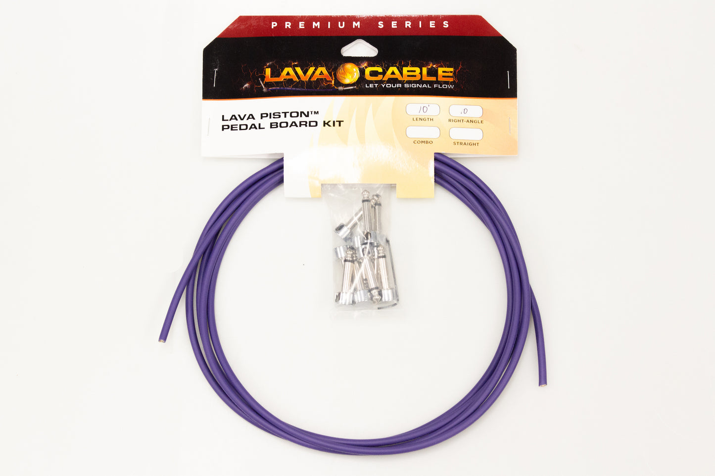 [new] LAVA CABLE / SOLDER-FREE KIT R/A PISTON PLUGS (10) 10FT MINI ULTRAMAFIC CABLE [yokohama store]