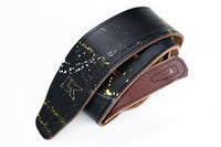 [new] LK Straps / 2.5" Black Splatter Strap [yokohama store]