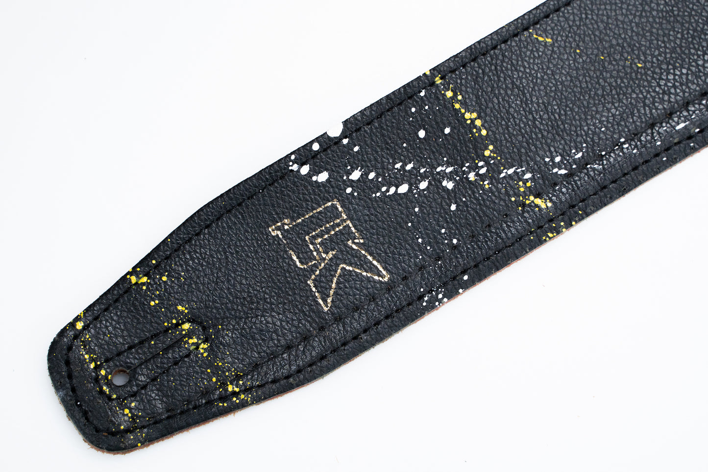 [new] LK Straps / 2.5" Black Splatter Strap [yokohama store]
