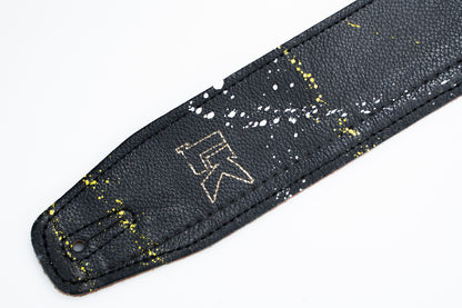 [new] LK Straps / 2.5" Black Splatter Strap [yokohama store]