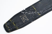 [new] LK Straps / 2.5" Black Splatter Strap [yokohama store]
