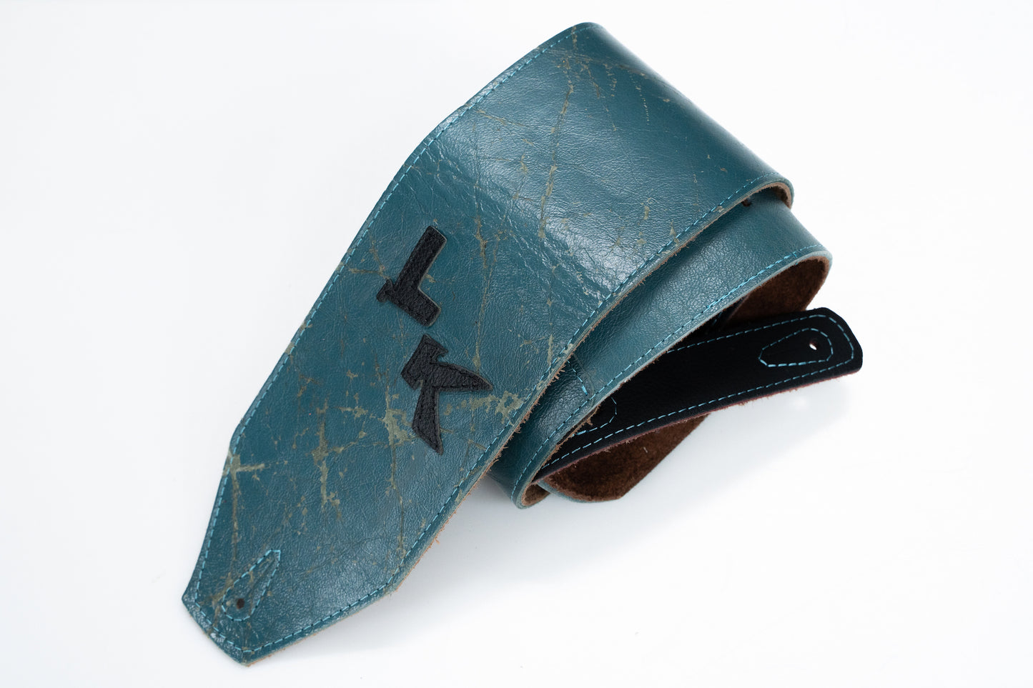 [new] LK Straps / 4" Dark Green Distressed Brown [Yokohama]